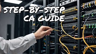 Step-Step Guide To Install And Configure CA on Domain Controller  - Day 2