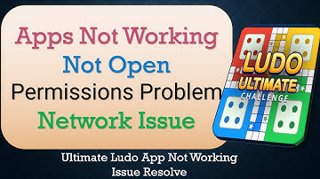 How to Fix Ultimate Ludo App Not Working | Not Open