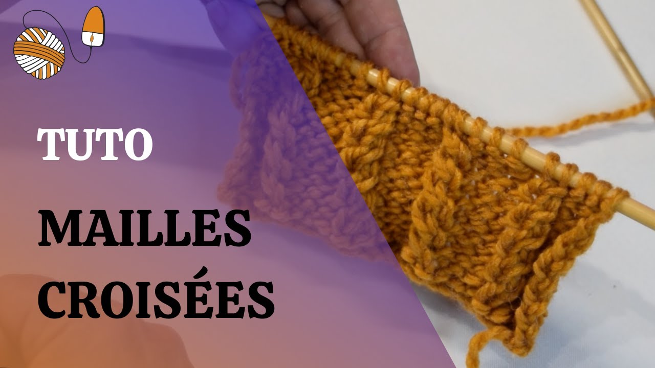 Comment Faire Mailles Jours Mailles Allongees Croisees Video
