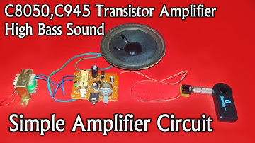 C8050,C945 Transistor Amplifier Board Assembling