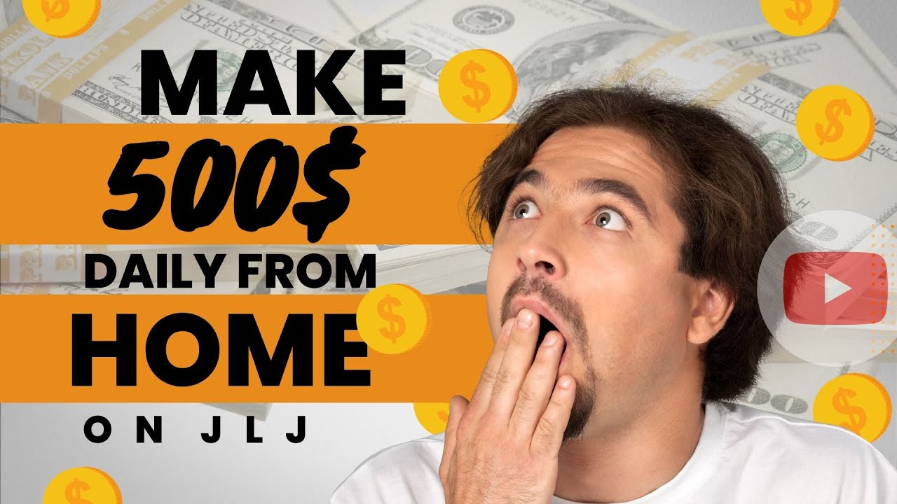 Make up to 500 Daily online with your mobile phone on JLJ. Minimum