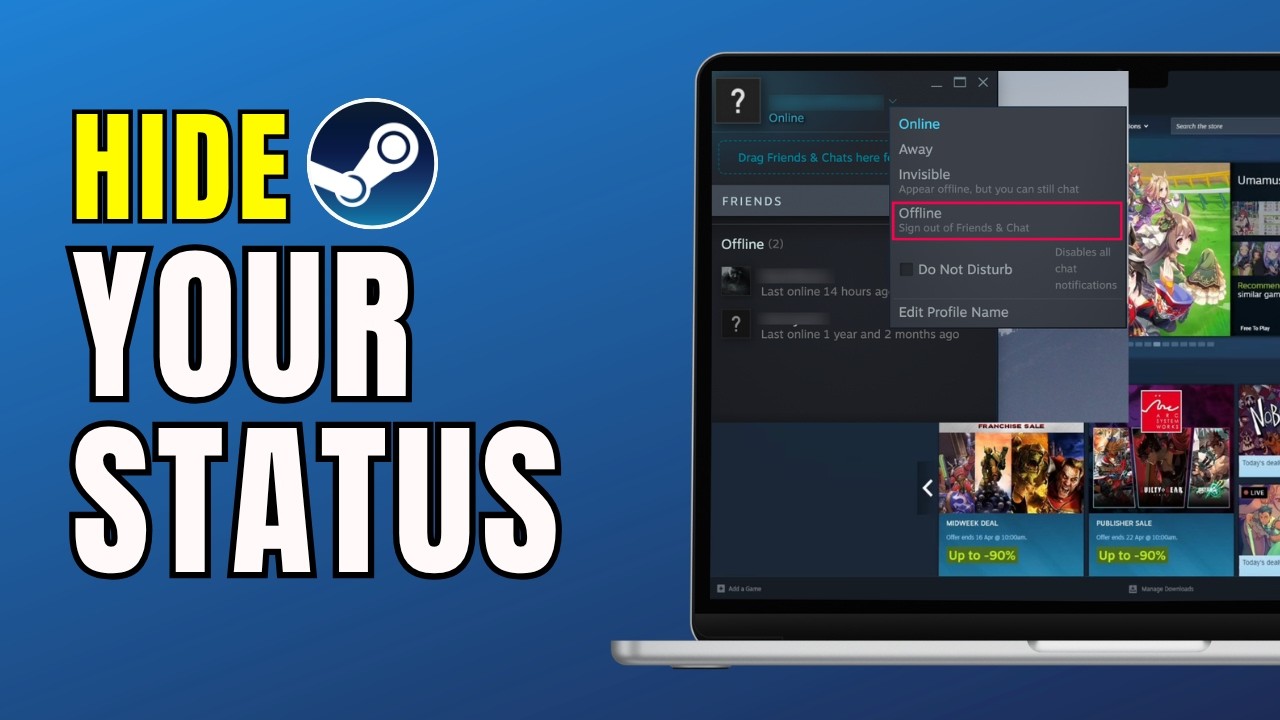 How To Appear Offline on Steam (2026 Guide) | Invisible Mode & Privacy ...