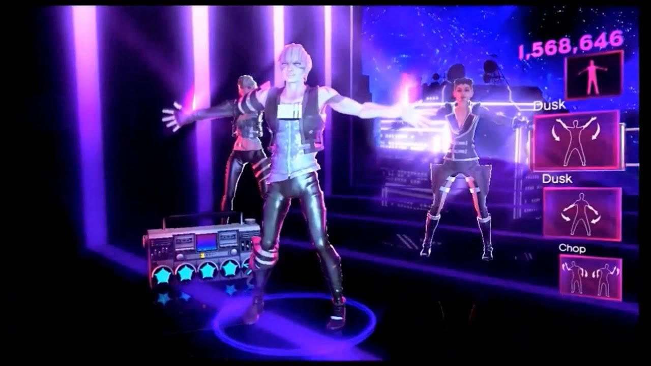 Dance Central 2 - Sandstorm 100% Hard Gold Stars (HD)