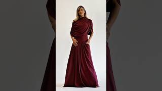 Vestido Longo Marsala Viviane