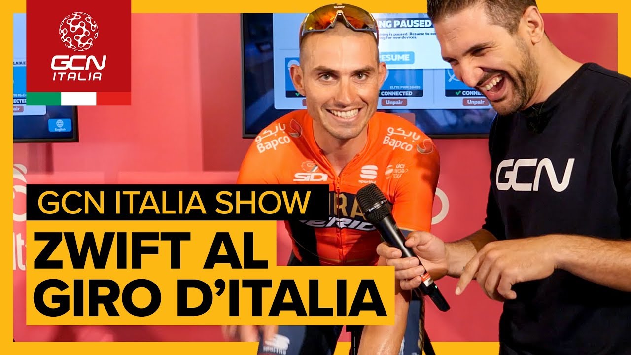 Zwift al Giro Come sfidare virtualmente i PRO GCN Italia Show 20