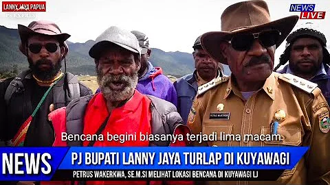 PJ Bupati Lanny Jaya langsung melihat Lokasi Benca...