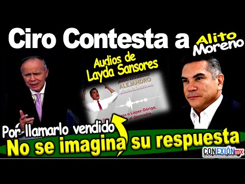 Ya contestó Ciro a Layda Sansores por audio de Alito, quedó peor, expresó lo imaginable.