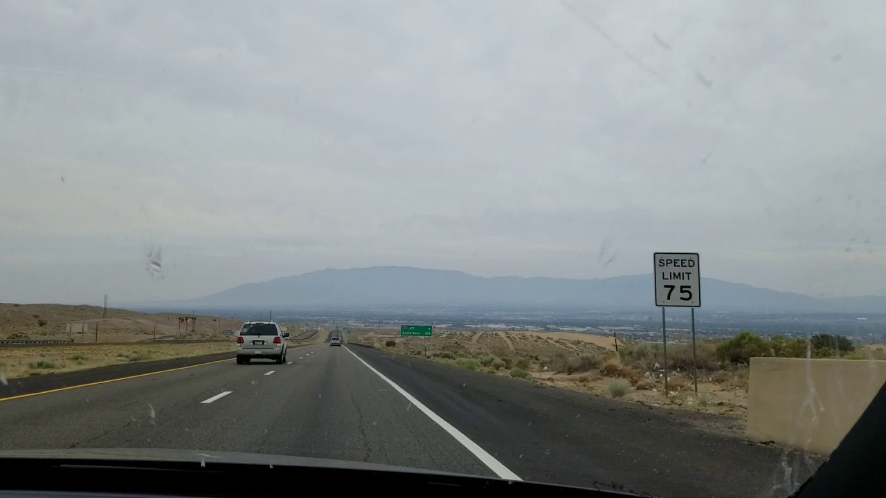 Coming down 9 mile hill into Albuquerque YouTube
