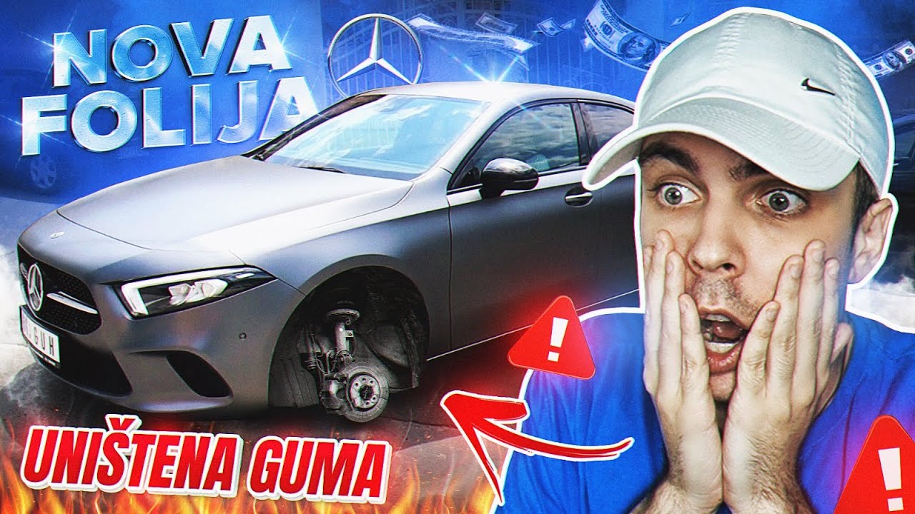 UNISTENA MI JE GUMA NA MERCEDESU *mama kune*