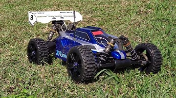 Hong Nor 1/8 eBuggy X3 Sabre Bash Run