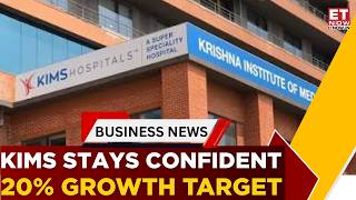 Why Did KIMS Hospitals' Profit Drop MD Bhaskar Rao Explains The Road Ahead | Business News | ET Now