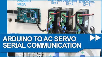 Arduino to DYN AC Servo Drive Serial Communication Example