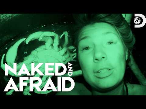 Superviviente reutiliza peces muertos como carnada para atrapar cangrejos | Naked and Afraid