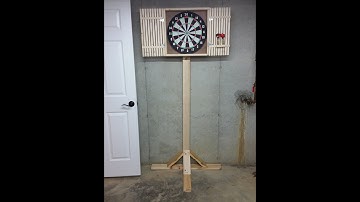 Dart Board Cabinet Stand