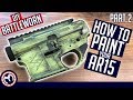 How To Paint Your AR15 | Battleworn done CHEAP!!! Taping & Painting