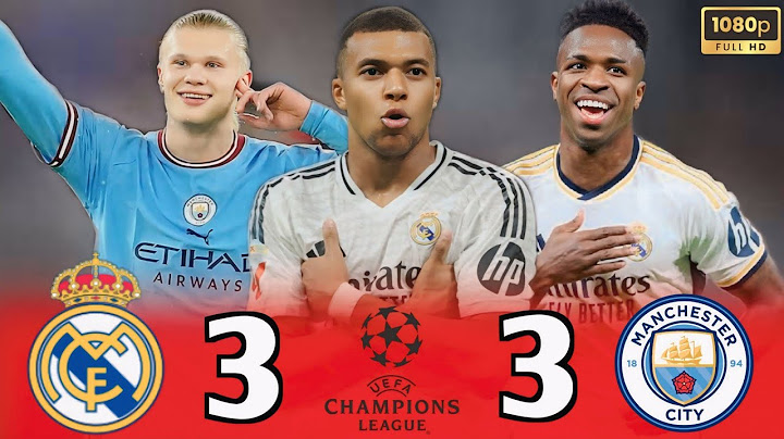 Real Madrid vs Manchester City 3-3 - Champions League 2024 Highlight