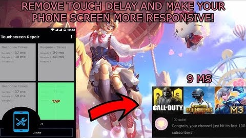How to Remove Touch Delay 2022 | Make Your Phone Screen More Responsive | Mobile Legends Bang Bang