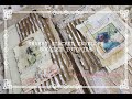 Shabby Stacked Envelope Booklet| tutorial