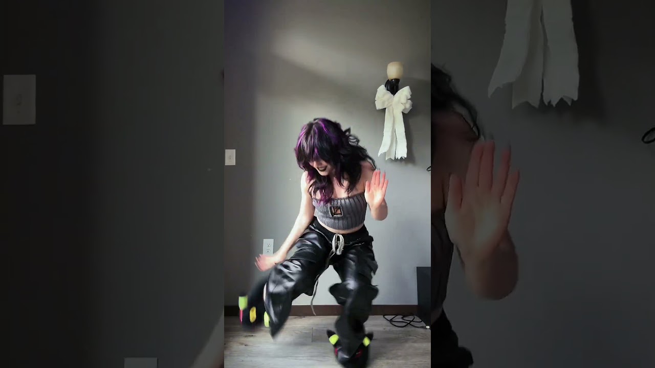 Hitting This Dance but Harder and Faster🕺 #gothic #gothicgirl #streetwear #dance #alt #altgirl