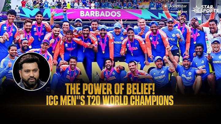 They believed. The nation believed, And Team India became ICC Men’s T20 World Cup 2024 Champions!
