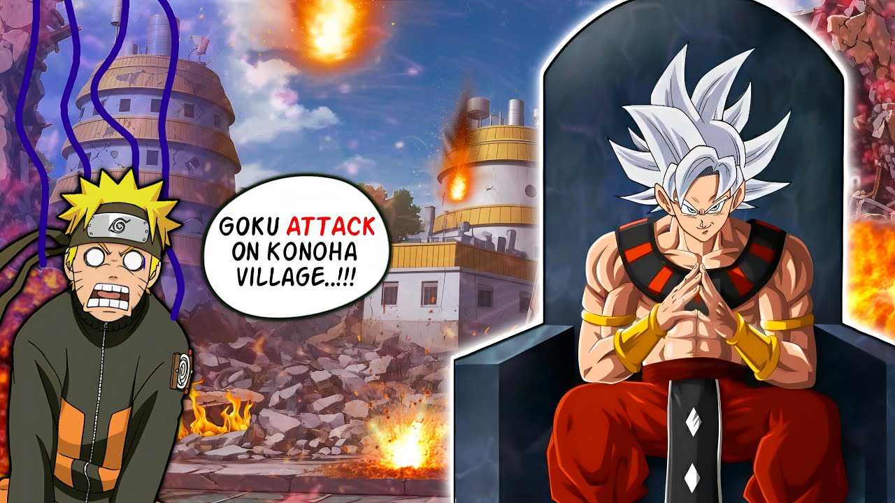 Goku Meets Naruto | Dragon Ball Shippuden Manga | Part1