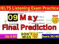 09 may 2024 ielts listening practice test 2024 with answers  ielts exam prediction  idp  bc