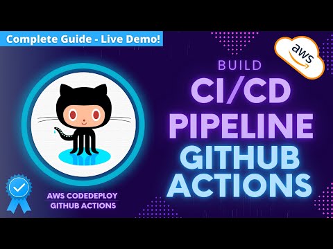 Build CI CD Pipeline with GitHub Actions and AWS CodeDeploy to deploy Node.js app | Zero to Hero
