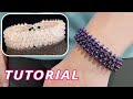 Easy Crystal Beaded Bracelet Tutorial - Beginners Beading