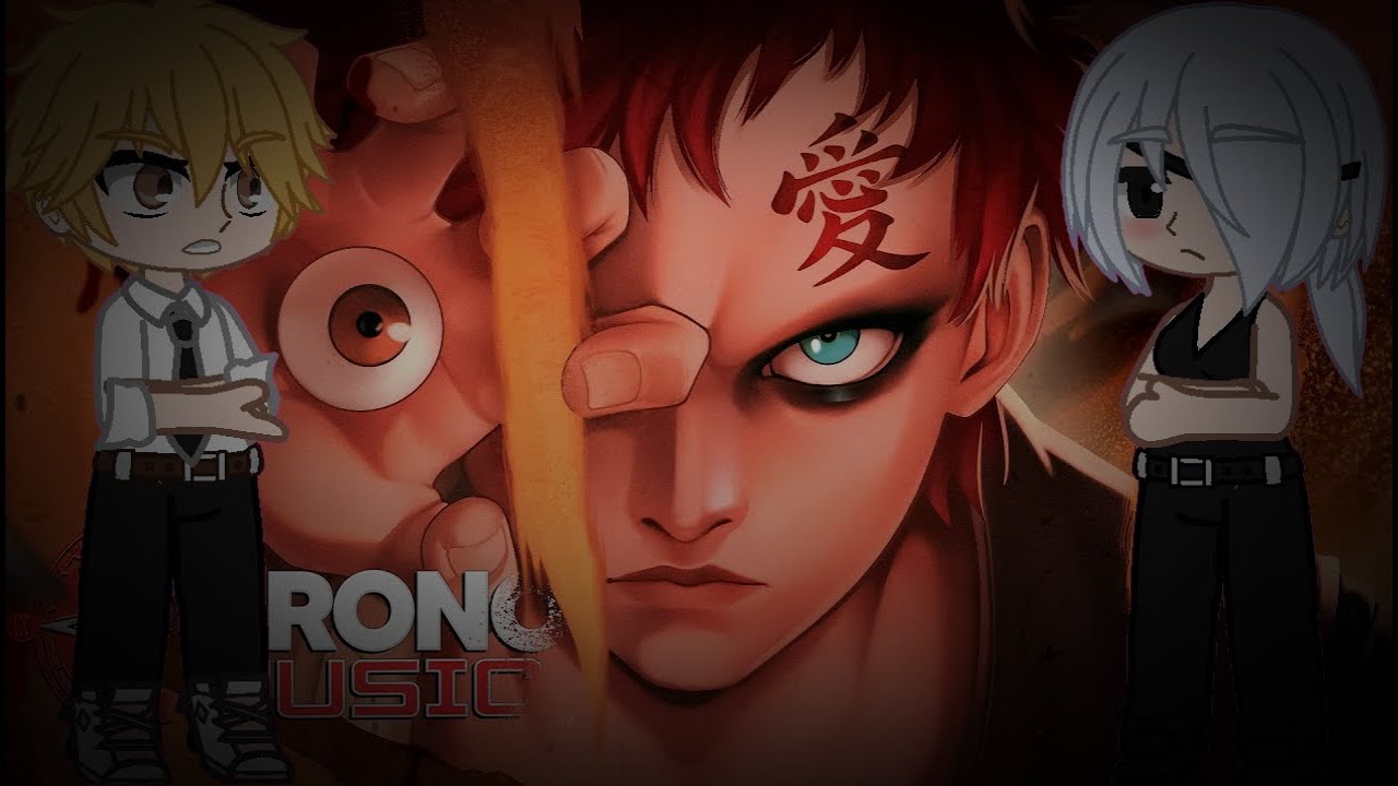 Chainsawman reagindo ao rap do Gaara (Chrono) - Areia Vermelha