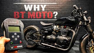 Triumph Bobber BT Moto Tune Install