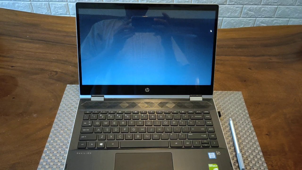 Booting hp Pavilion x360 SSD EVO 970 YouTube