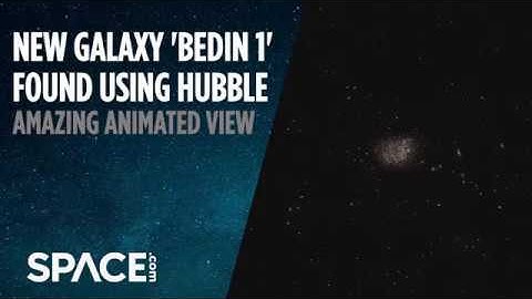 Hubble Spots a New Galaxy By Chance