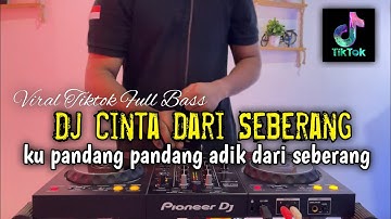 DJ CINTA DARI SEBERANG - KU PANDANG PANDANG ADIK DARI SEBERANG FULL BASS