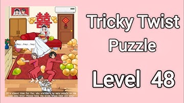 Tricky Twist Puzzle Level 48 Walkthrough Solution