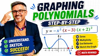 Graphing Polynomials: How to Sketch Polynomial Functions Step-by-Step