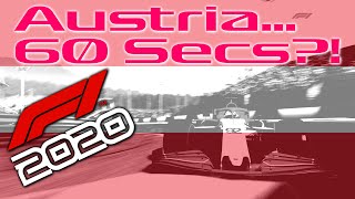 Austria... 60 Seconds?! - F1 2020 Austria in 60 Seconds Challenge (No Comms!)