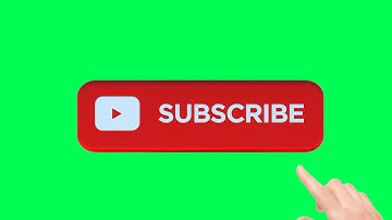 Top 10 Subscribe Buttons Green Screen 3D Animation