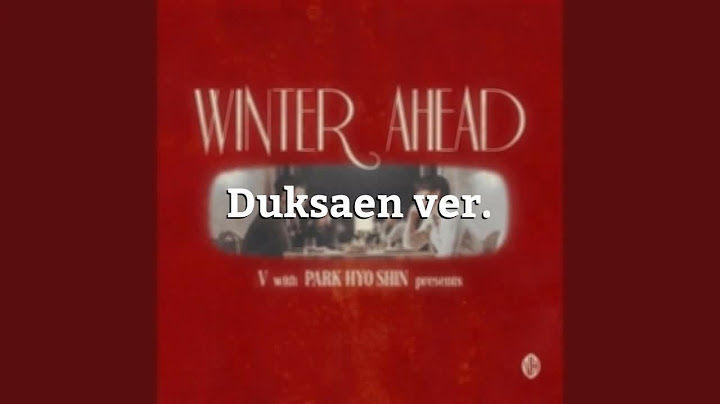 Winter Ahead with 박효신 ： 윤석철트리오 Ver - V [공간음향으로 듣는 콘서트][덕사엔 ver]