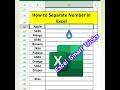 Excel Smart Tricks #excelsolutions #msexcel