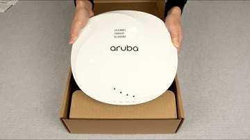 Aruba AP-655 (Wi-Fi 6E) Unboxing
