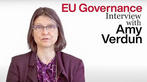 History of the EU: Interview with Amy Verdun