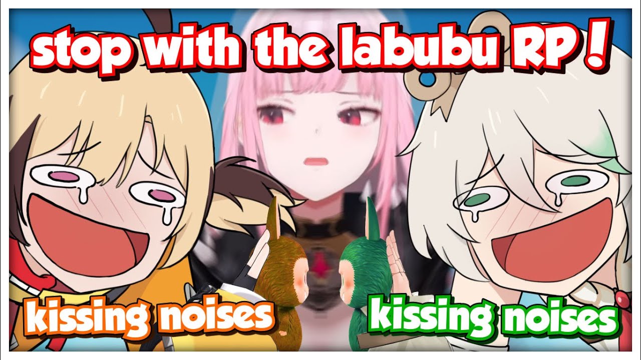 Cecilia and Gigi Are Getting Wild With Their Labubu Roleplay On Calli's Stream