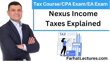 What is Nexus for State Taxes?  CPA Exam REG