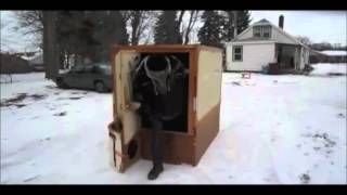 Worlds Fastest Folding Ice Fishing Shanty