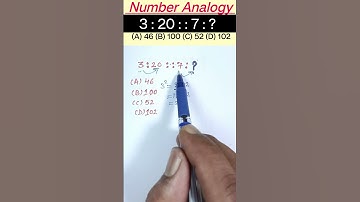 Number Analogy Reasoning Short Tricks | #reasoning short tricks #ssc #ssccgl #sscgd #sscchsl#mts