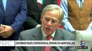 Gov. Abbott defends abortion law with no rape exceptions