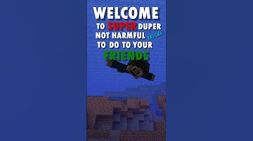 #minecraft pranks on friends - magma block