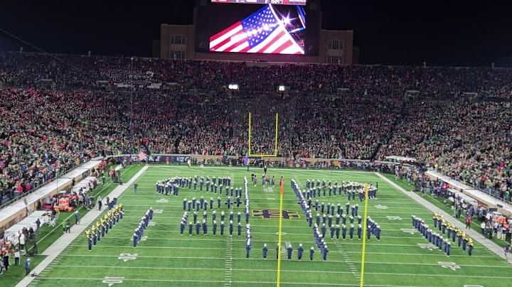 Notre Dame vs Indiana University - CFP pregame