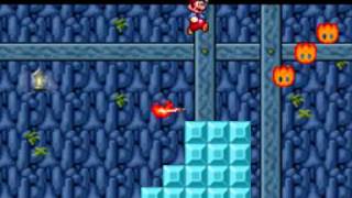 Super Mario Flash: Custom Level: Lava Caverns