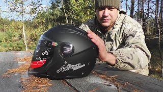Шлем для мотоцикла с AliExpress порадовал.